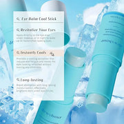 Eye Balm for Dark Circles: Cooling Eye Cream Under Eye Treatment, Cool Eye Stick Reduce Wrinkle & Puffiness, Hydrating Bal...