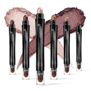 6PCS Cream Eyeshadow Stick Makeup Sets, Metallic And Matte Shimmer Eye Shadow Eye Brightener Stick Pencil Crayon, A05-Wine...