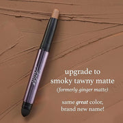 Julep Eyeshadow 101 Cream-to-Powder Waterproof Shadow Stick – Smoky Tawny Matte – Long-Lasting, Crease-Proof, Muted Brown ...