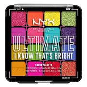 NYX PROFESSIONAL MAKEUP, Ultimate Shadow Palette, Eyeshadow Palette - I Know That's Bright - Product Image
