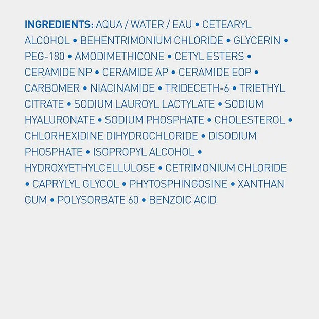 CeraVe Gentle Hydrating Conditioner, Hair Conditioner With Ceramides, Niacinamide & Hyaluronic Acid, Sulfate Free & Color ...