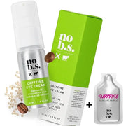 No Bad Stuff - Caffeine Eye Cream with Pure Hyaluronic Acid & Plant Based Squalane Oil, Under Eye Cream for Dark Circles &...