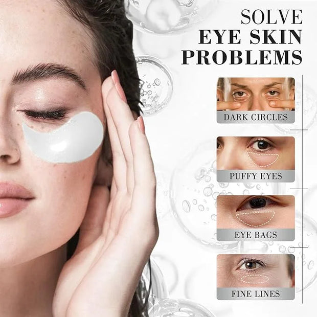 Under Eye Patch for Dark Circles and Puffy Eyes,Under Eye Masks Reduce Smooth Wrinkles and Under-eye Egg,Moisturizing Unde...
