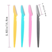Facial Razor, 64 Pcs Eyebrow Shavers for Women, Multipurpose Exfoliating Dermaplaning Tools for Face With Precision Cover,...