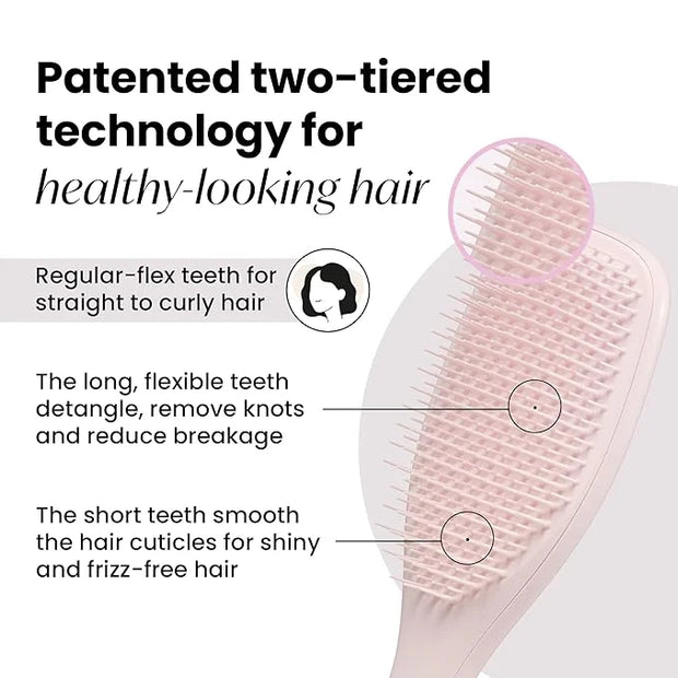 Tangle Teezer Plant-Based Ultimate Detangler Brush, Dry & Wet Hair Brush, Eliminates Knots & Reduces Breakage for All Hair...