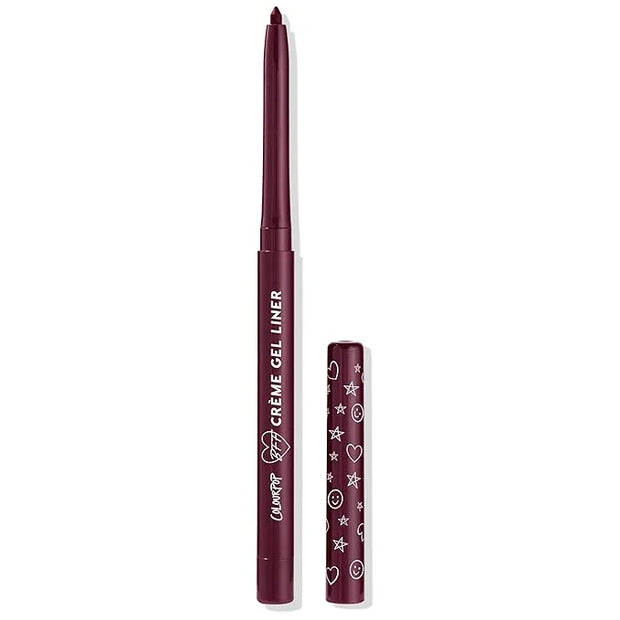 Colourpop Crème Gel Waterproof Eyeliner - 18HR Wear, Ultra-Pigmented Eyeliner Pencil with Matte & Metallic Finishes - Smud...