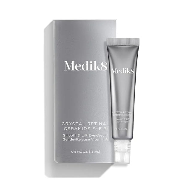 Medik8 Crystal Retinal Ceramide Eye 3 - Gentle Vitamin A Eye Cream - Reduces Appearance of Wrinkles - Perfect for Sensitiv...