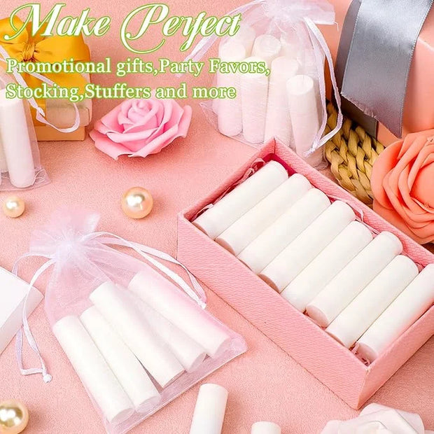 Demissle 150 Pcs Unlabeled Lip Balm Favors(Vanilla)