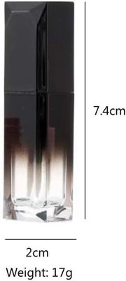 5Pcs 4ml/0.14oz Mini Lip Gloss Tube with Screw Lid Empty Refillable Plastic Lipstick Tube Lip Balm Pipe Lip Gloss Tube DIY...