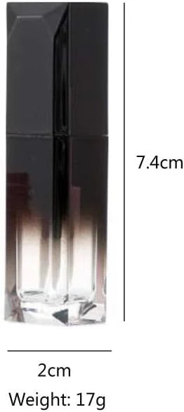 5Pcs 4ml/0.14oz Mini Lip Gloss Tube with Screw Lid Empty Refillable Plastic Lipstick Tube Lip Balm Pipe Lip Gloss Tube DIY...