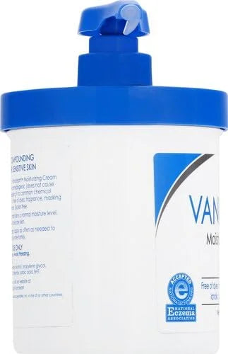 Vanicream Moisturizing Skin Cream with Pump Dispenser - 16 fl oz (1 lb) - Moisturizer Formulated Without Common Irritants ...