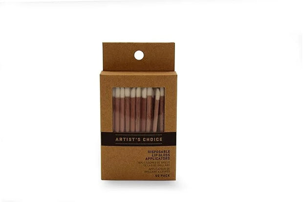 Artist's Choice Lip Gloss Applicators - Sponge Tip for Effortless Blending, Soft Pad with Angled Edges for Precise Control...