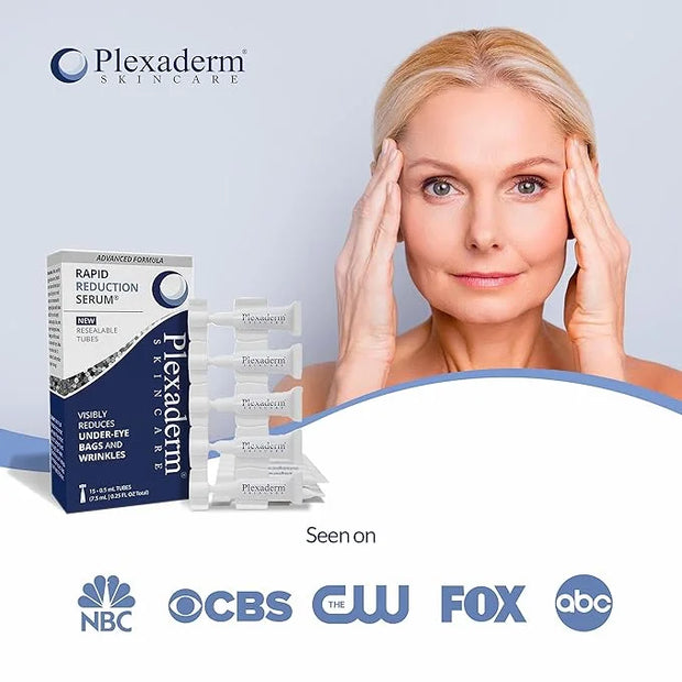 Plexaderm rapid reduction eye serum