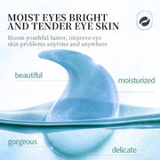 24K Gold Under Eye Treatment Mask, Dark Circle and Anti-Wrinkle, Hydrating eye mask, Puffiness & Eye Care, Collagen,Hyalur...