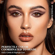 6PCS Cream Eyeshadow Stick Makeup Sets, Metallic And Matte Shimmer Eye Shadow Eye Brightener Stick Pencil Crayon, A02-Taup...