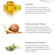 Snail Mucin Skincare Bundle – Complete 4-Step Routine with Snail Mucin Serum, Toner, Gel Cleanser, and Moisturizing Cream ...