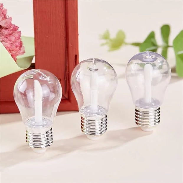 COSIDEA 30PCS Empty lamp bulb lip gloss tube 6ml lipgloss tubes container 0.2oz lip tint containers - Product Image