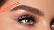 Chaosss &., Facial Fuzz-Free Razor, Eyebrow Trimmer Chaosss Co. Professional Exfoliating Dermaplaning Tool, Peach Fuzz Sha...