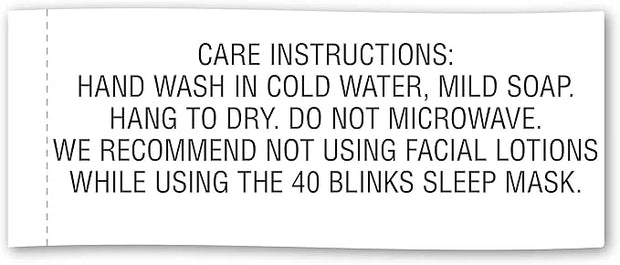 Bucky 40 Blinks No Pressure Eye Mask for Travel & Sleep - Product Image