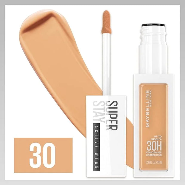 Maybelline Super Stay Liquid Concealer Makeup, Full Coverage Concealer, Up to 30 Hour Wear, Transfer Resistant, Natural Ma...