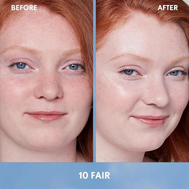 Covergirl Simply Ageless Skin Perfector Essence Foundation, 10 Fair, Tinted Skin Perfector, Skincare Makeup Hybrid, Sheer ...