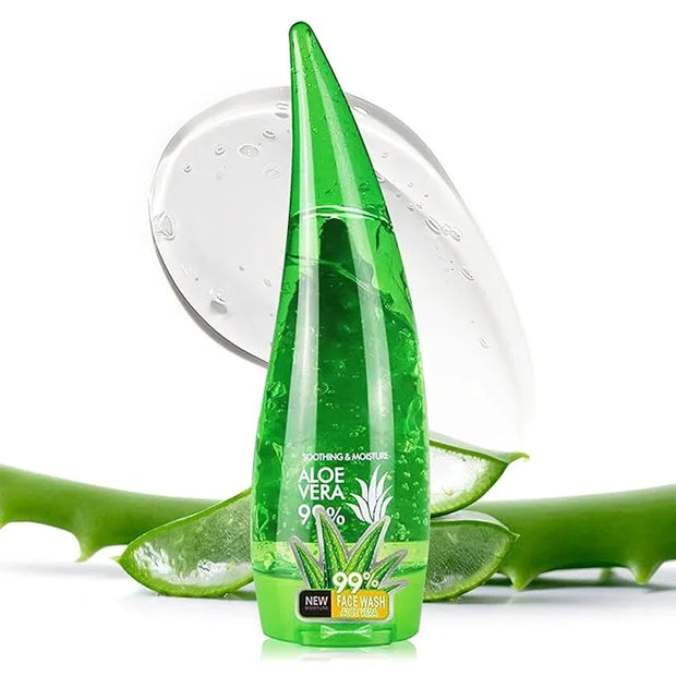 99% Organic Aloe Vera Gel,Aloe Vera Soothing Gel,Natural Moisturizing Lotion for Soothing Skin Care,Long Lasting Moisturiz...