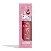 MISS NELLA Pink Secret Lip Gloss, Pink hydrating children Lip Gloss, watermelon scent, gentle on the skin. gives a sheer k...