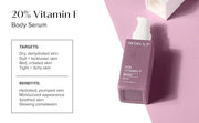 MEDIX Body & Face Moisturizer 20% Vitamin F Oil Body Booster & Face Serum | Concentrated Vitamin F + Vitamin E Oil Skin Ca...