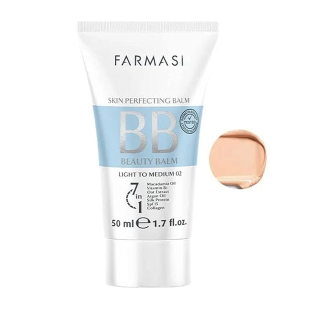 FARMASi Make Up BB Cream Beauty Balm, Full-Coverage Foundation, Concealer, Moisturizer BB Cream for All Skin Types, 1.7 fl...