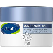 Cetaphil Deep Hydration Healthy Glow Daily Face Cream, 1.7 oz, 48 Hour Dry Skin Face Moisturizer for Sensitive Skin, With ...