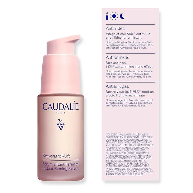 Caudalie Resveratrol-Lift Instant Firming Retinol Alternative Serum, Refillable - 30 mL - Product Image