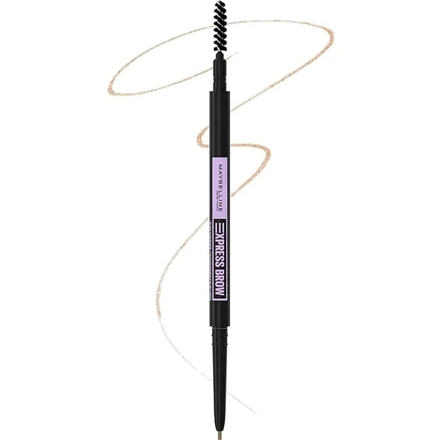 Maybelline Brow Ultra Slim Defining Eyebrow Makeup Mechanical Pencil With 1.55 MM Tip And Blending Spoolie For Precisely D...
