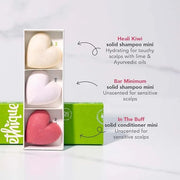 Ethique Discovery Pack for Touchy Scalps - Shampoo & Conditioner - Plastic-Free, Vegan, Cruelty-Free, Eco-Friendly, 3 Trav...