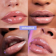 Kosas Wet Lip Oil Gloss - Hydrating Lip Plumping Treatment with Hyaluronic Acid & Peptides, Non-Sticky Finish (Unhooked) -...