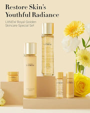 ISA KNOX Royal Golden Skin care Gift Set (11.4fl oz) - Korean Luxury Skin Care for Rejuvenation and Youthful skin. Royal P...