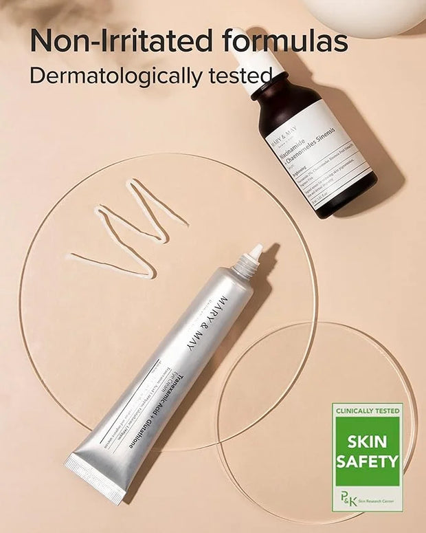 Mary&May Glutathione Eye Cream Special Set - Powerful Antioxidant, Reduces Dark Circles in the Eye, Improve Uneven Skin To...