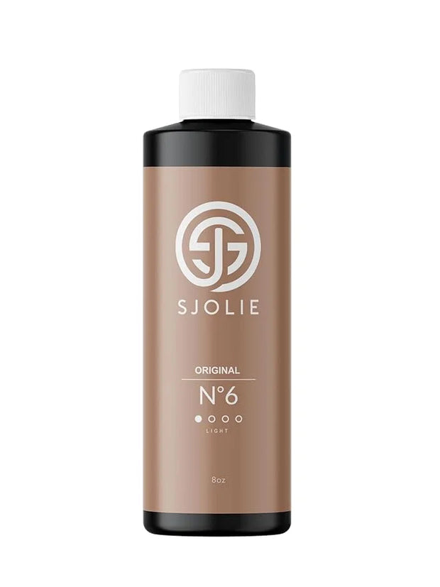 SJOLIE Spray Tan Solution - No. 6 - Light Hydrating Tanning Solution | Sunless Tanner for an All Natural, Sun-Kissed Glow ...