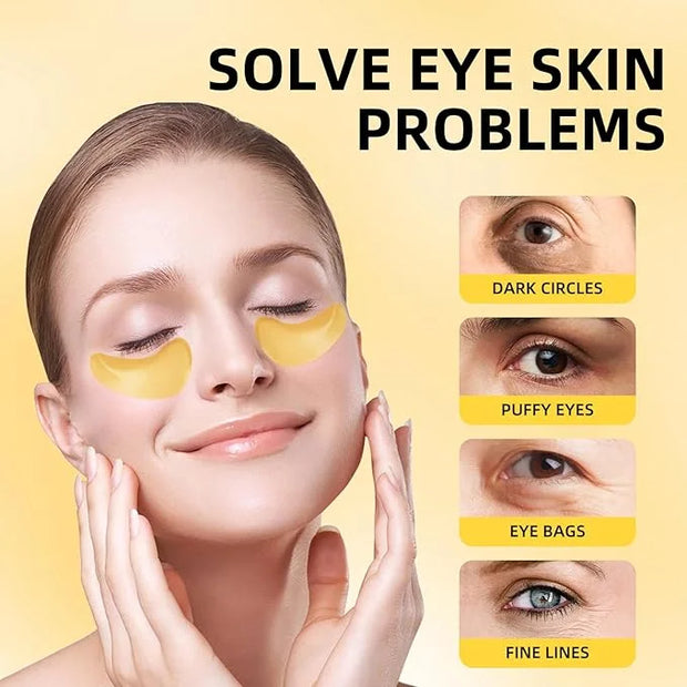 Under Eye Patch for Dark Circles and Puffy Eyes,Under Eye Masks Reduce Smooth Wrinkles and Under-eye Egg,Moisturizing Unde...