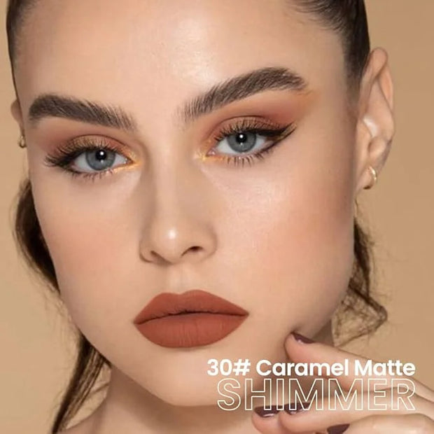 evpct Caramel Matte Cream Eye Shadow Brightener Sticks Set for Eyes, Caramel Matte Pencil Eye shadow Applicator Stick Pen ...