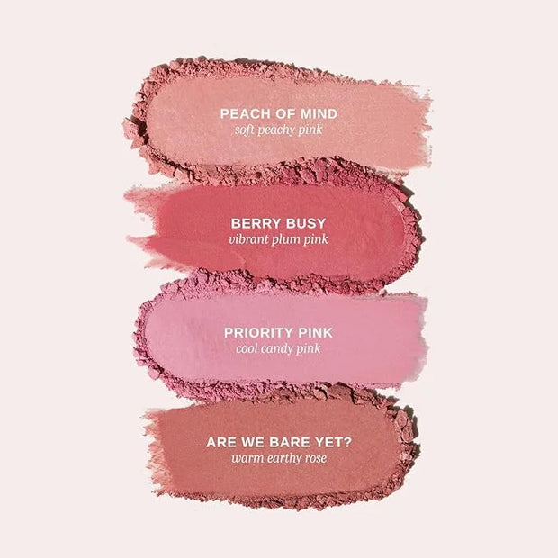 Wander Beauty Hydrating Powder Blush - Lightweight, Peach Blush Makeup with a Blurring, Satin Finish - Buildable Formula w...