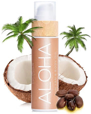 COCOSOLIS ALOHA Sun Tan & Body Oil | Organic Tanning Bed Lotion | Get Healthy Deep Chocolate Tan | Tanning Accelerator wit...