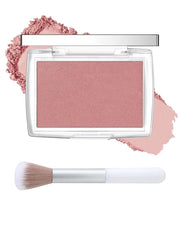 Powder Blush Palette, Matte Powder Makeup Blush for Cheeks, Natural Glow Face Blush Contour Palette, Lightweight, Smooth, ...
