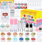 Jcoos Lip Gloss Making Kit, 73PCS Fun Make Your Own Lip Gloss Kit Kids, Beginner, Lipgloss Sets for Girls, DIY Lipstick Se...