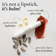 Julep It's Balm: Tinted Lip Balm + Buildable Lip Color - Vintage Mauve - Natural Gloss Finish - Hydrating Vitamin E Core -...