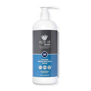 Aloe Up Sport Sunscreen Lotion SPF 30 - Broad Spectrum UVA/UVB Sunscreen Protector for Face and Body With Hydrating Aloe V...