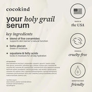 Cocokind Ceramide Barrier Serum, Hydrating Serum to Reduce Dryness, All Skin Types including Sensitive Skin, Fragrance Fre...