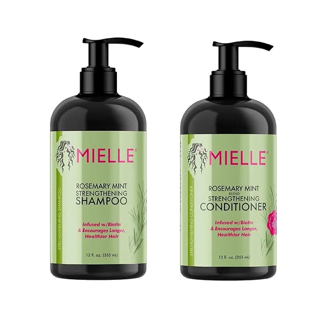 Mielle - Rosemary Mint - Biotin Infused - Encourages Growth Hair Products for Stronger and Healthier Hair - Shampoo & New ...