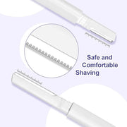 Dermaplane Razor for Women Face & Eyebrow - Dermaplaning Tool for Peach Fuzz Facial Hair Removal,High Precision Blade for ...