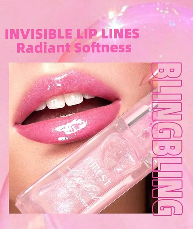 2PCS Cosmetics Color Changing Lip Oil V2, Magic Color Changing Lip Oil Cosmetics, Plumping Lip Oil Moisturizing Lip Gloss,...