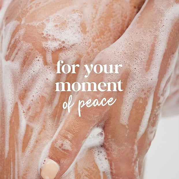 Dove Body Wash with Pump 3 Count Anti-Stress Blue Chamomile & Oat Milk, for 24hr Lotion-Soft Skin Moisturizing Skin Cleans...
